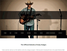 Tablet Screenshot of andyhedges.com